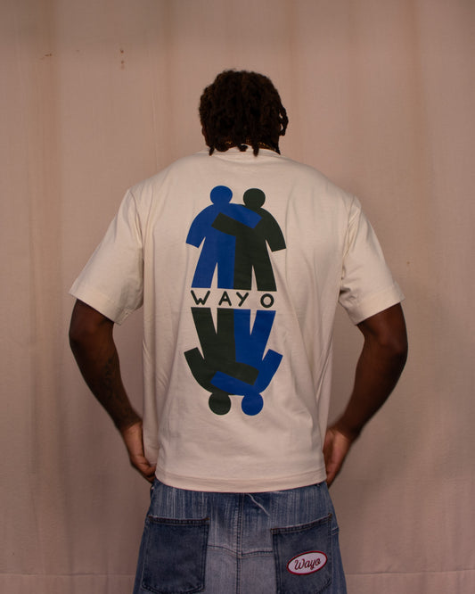 Let's Be Friends Tee - Sand