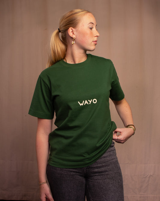 Let's Be Friends Tee - Forest Green