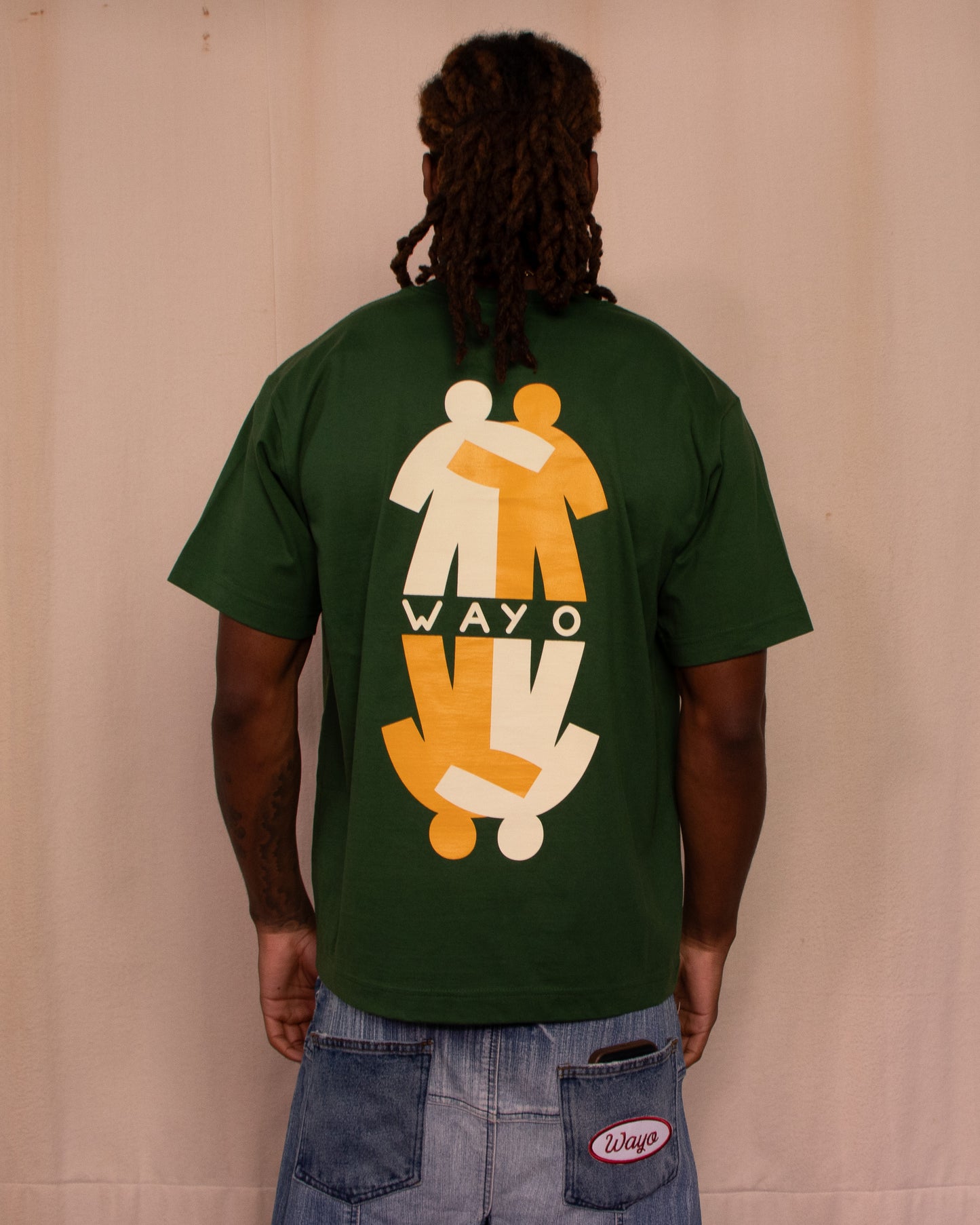 Let's Be Friends Tee - Forest Green