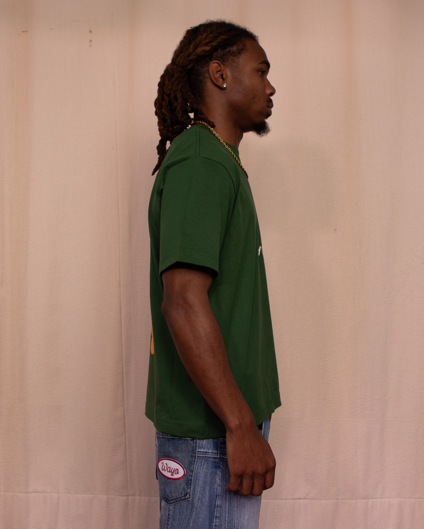 Let's Be Friends Tee - Forest Green