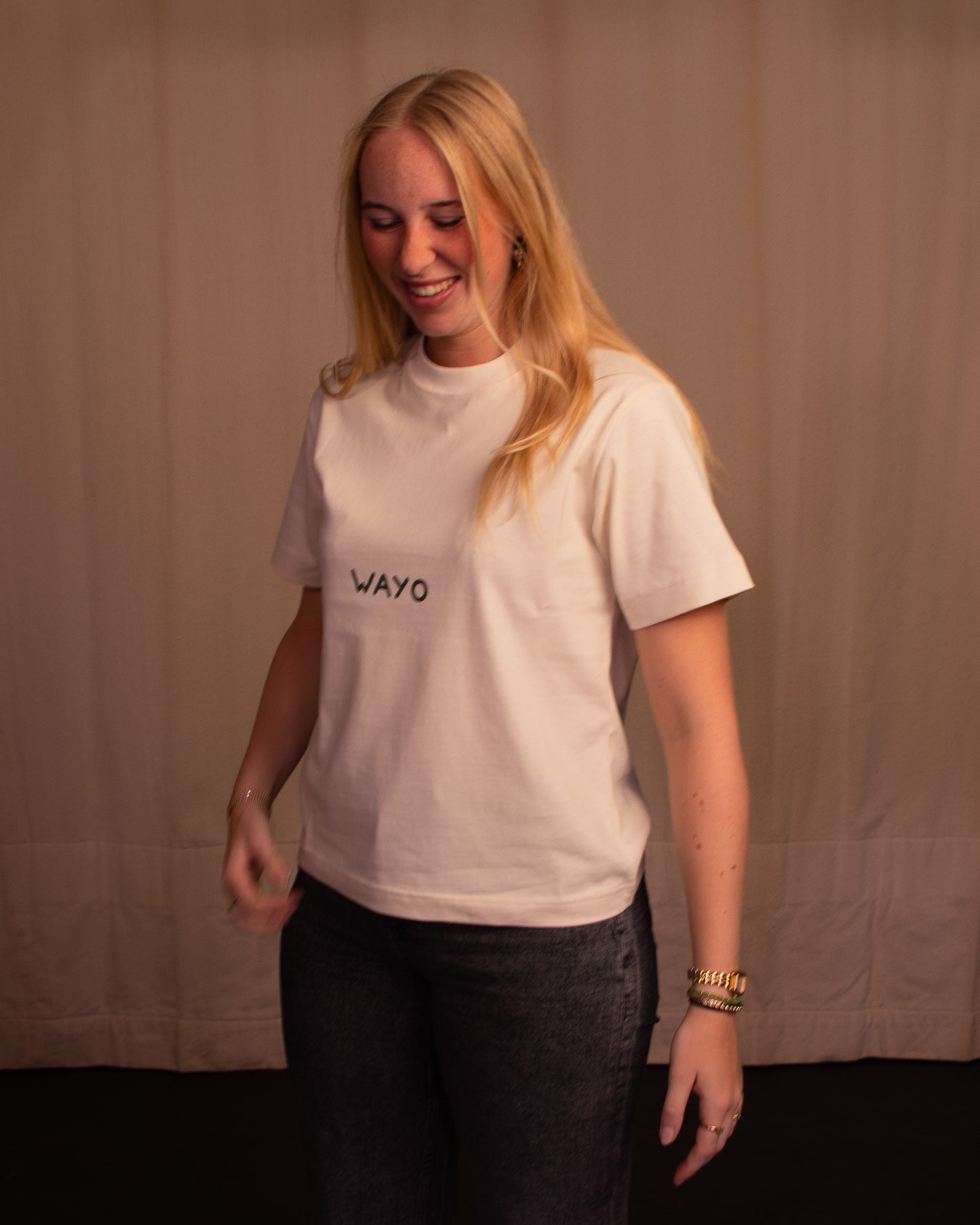 Let's Be Friends Tee - Sand