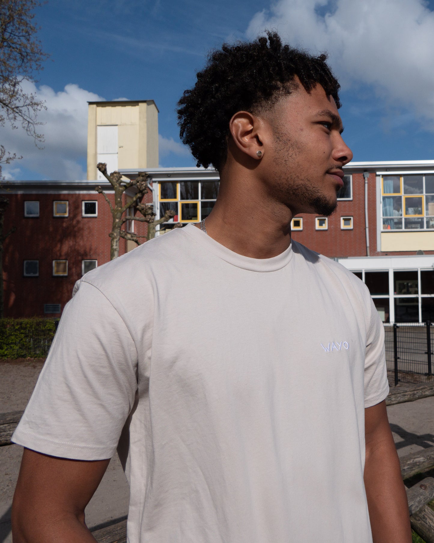 Music Connects People Tee - Bone