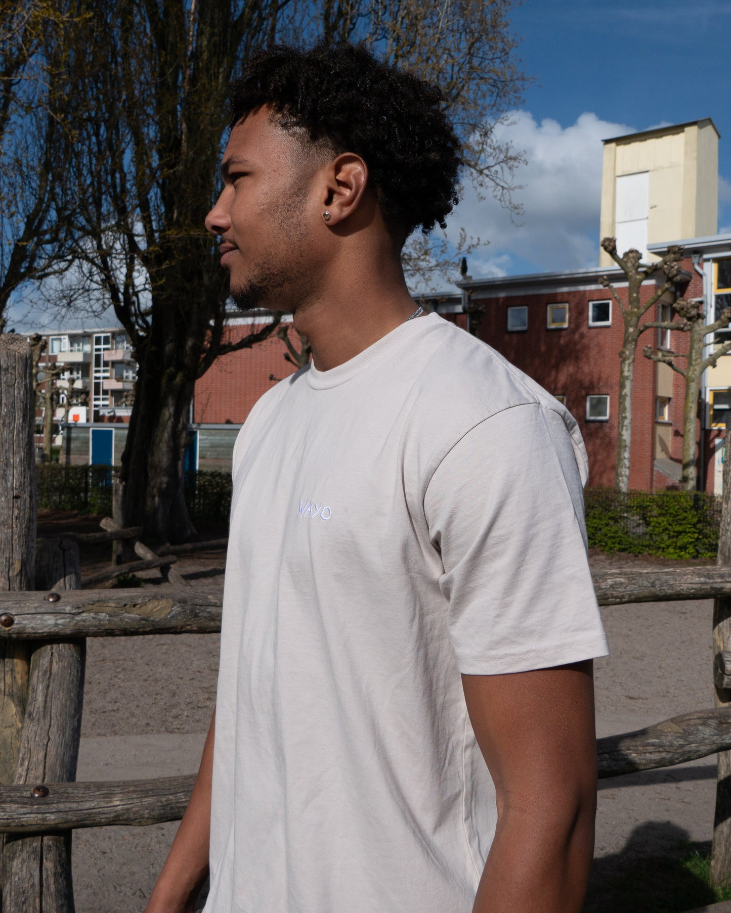 Music Connects People Tee - Bone